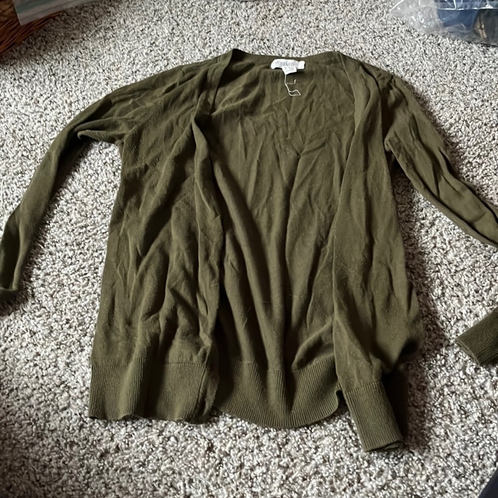Green sweater